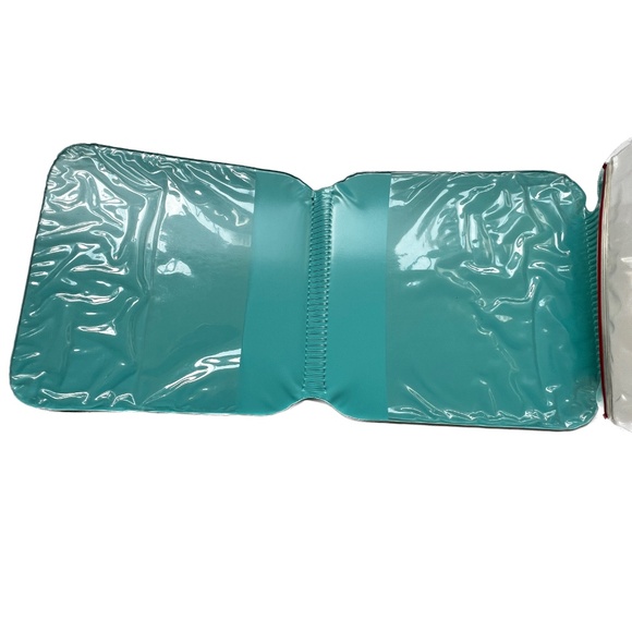 Vintage 1989 Safari Party School Folder Portfolio Mead 80s Lion Ostrich Bifold - Picture 6 of 6